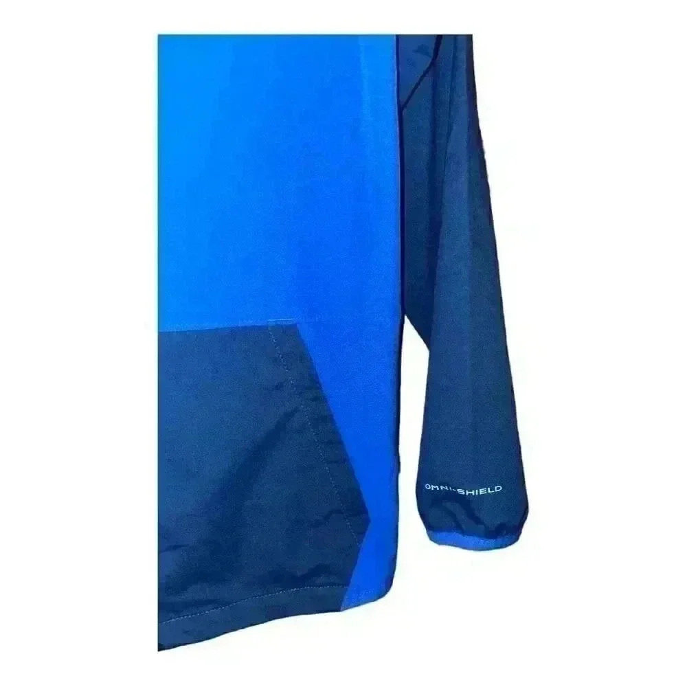 Columbia Heather Canyon Boys Blue‎ Softshell Jacket, Medium 10/12 - Picture 4 of 5